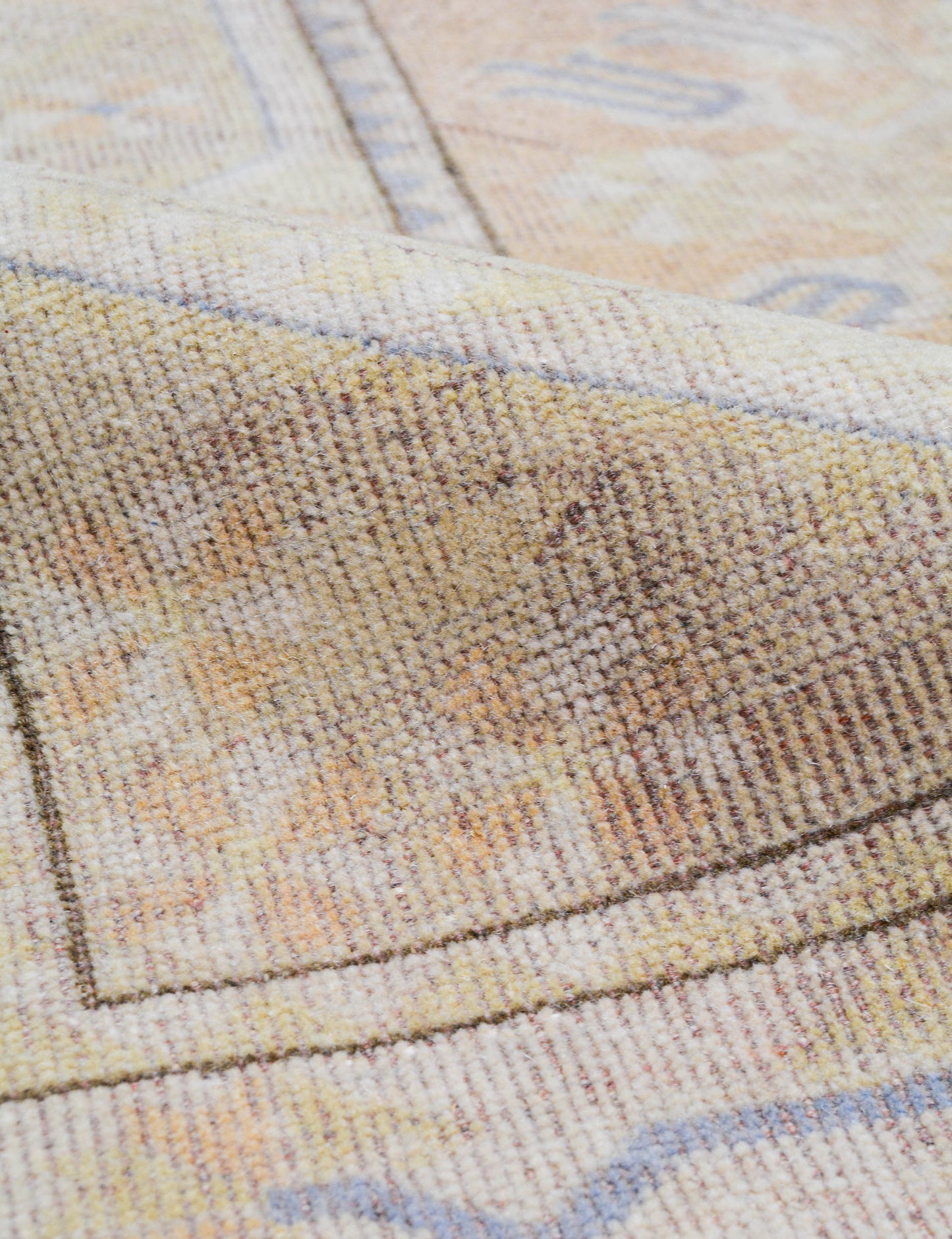 Tapis turc vintage en laine noué à la main n° 520, 3' 7 X 6'