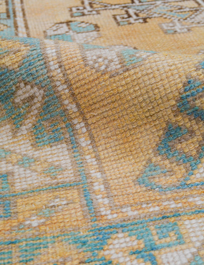 Tapis turc vintage en laine noué à la main n° 522, 90 cm x 160 cm