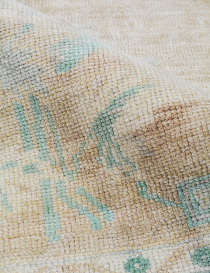 Tapis de couloir vintage turc en laine noué à la main n° 294, 95 cm x 270 cm