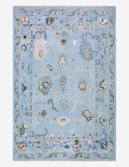 Tapis turc vintage en laine noué à la main n° 532, 1,90 m x 2,70 m