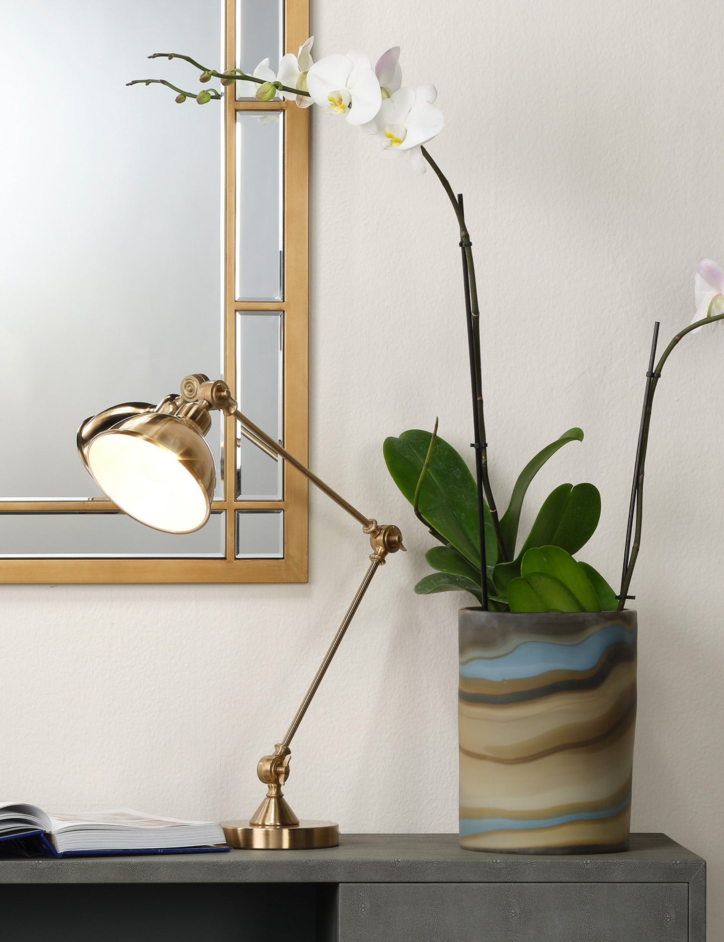 Lampe de table de bureau Fallan