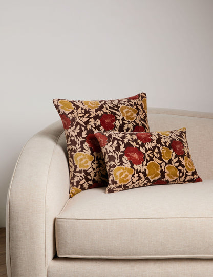 Oreiller en velours Corabel