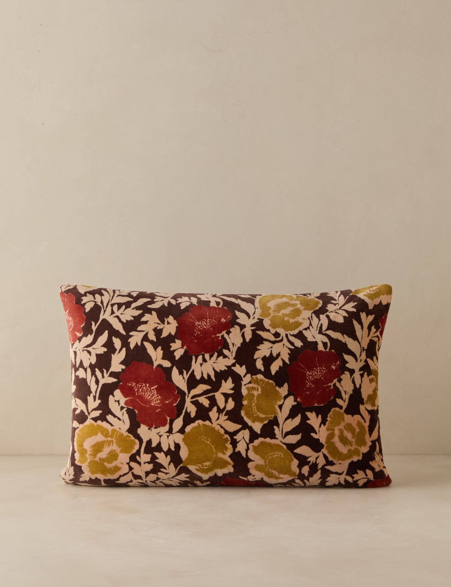 Oreiller en velours Corabel