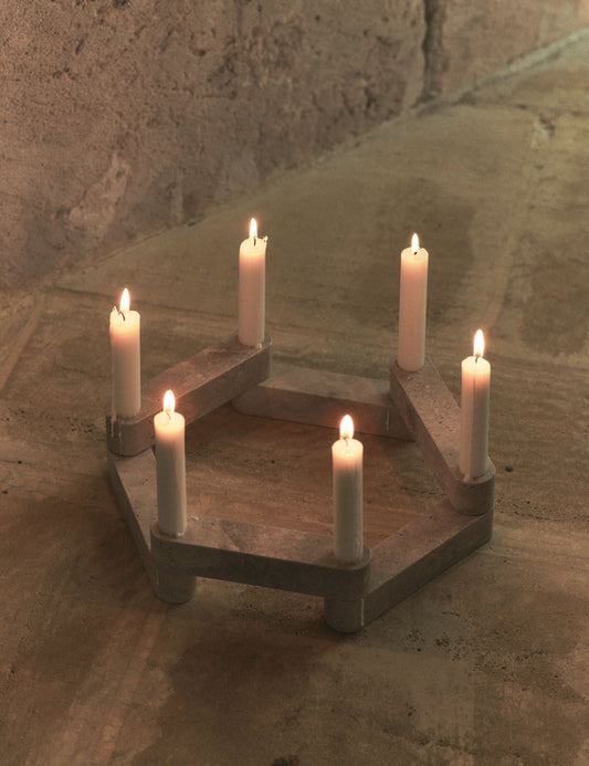 Bougeoir Newel (lot de 6) par Ferm Living