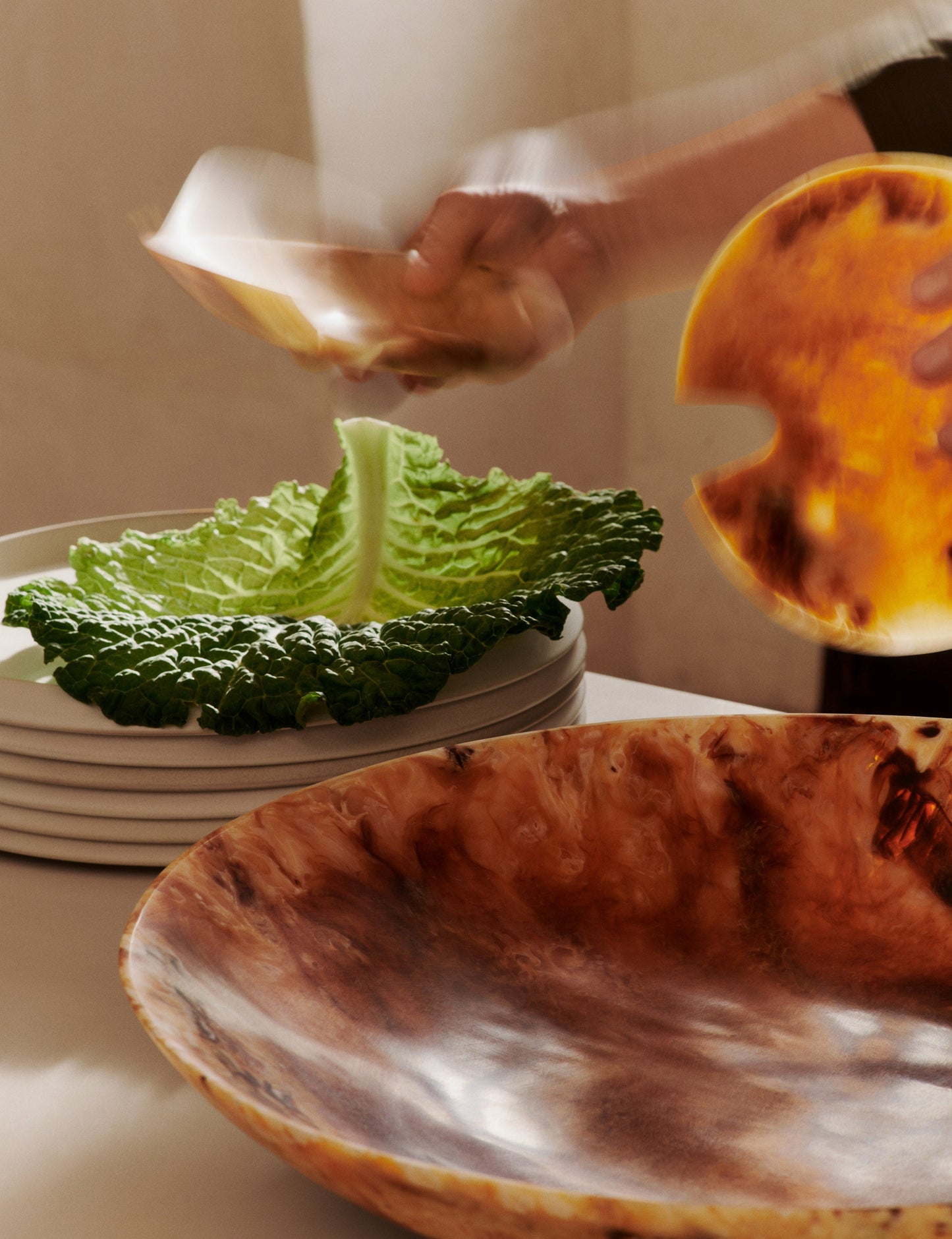 Couverts à salade Sol (lot de 2) par Ferm Living