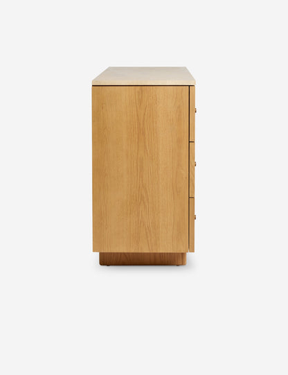 Commode Keshan à 6 tiroirs