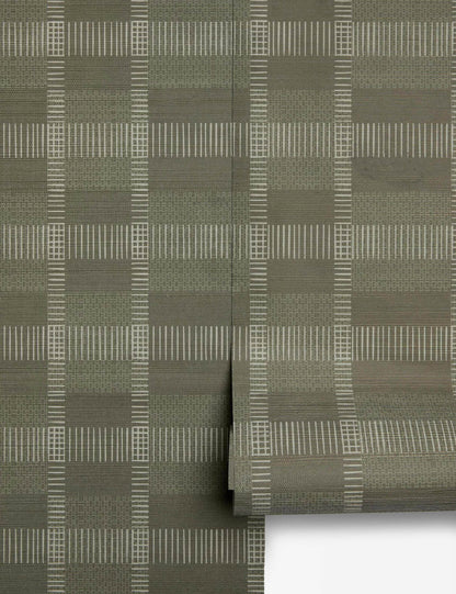 Papier peint en tissu herbe Mayne