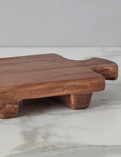 Plateau sur pied en bois Normandy par etúHOME