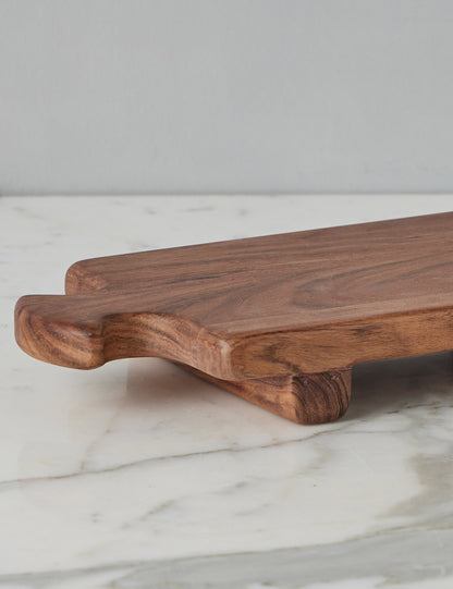 Plateau sur pied en bois Normandy par etúHOME