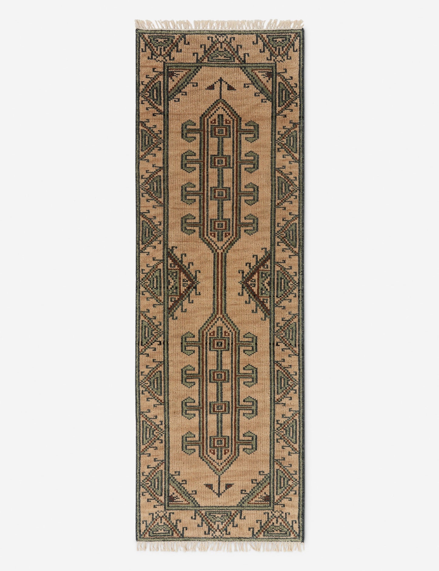 Tapis en laine noué à la main Vishal