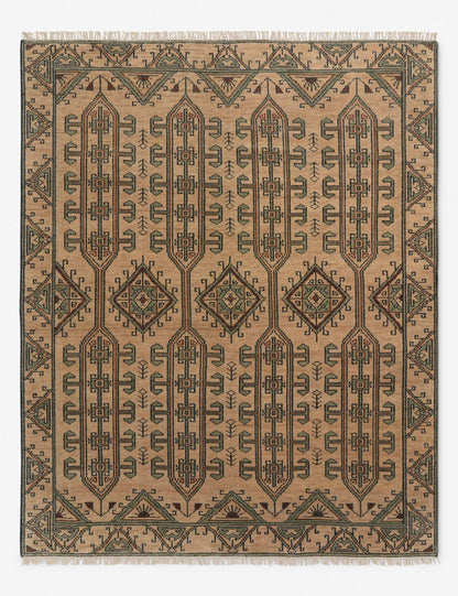 Tapis en laine noué à la main Vishal